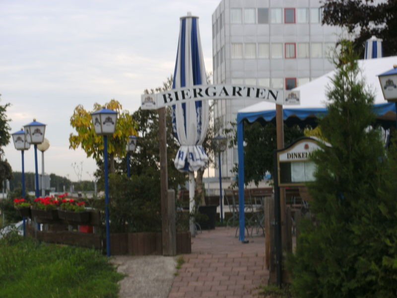 Biergarten des Sportheims