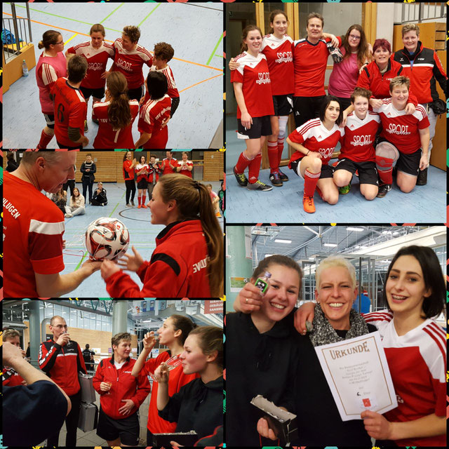 Das Team beim heimischen Hallenturnier 2018