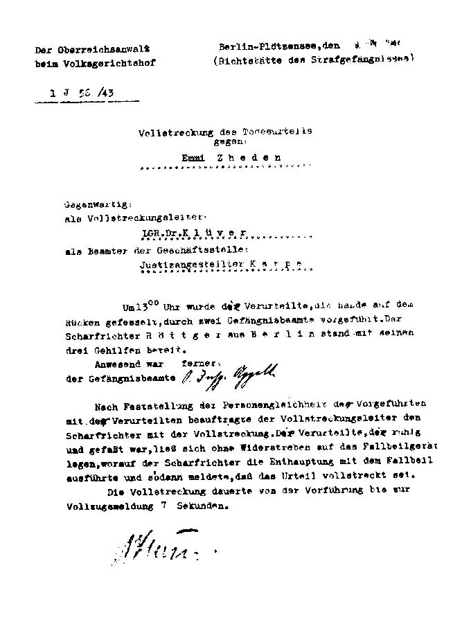Vollstreckungsurkunde