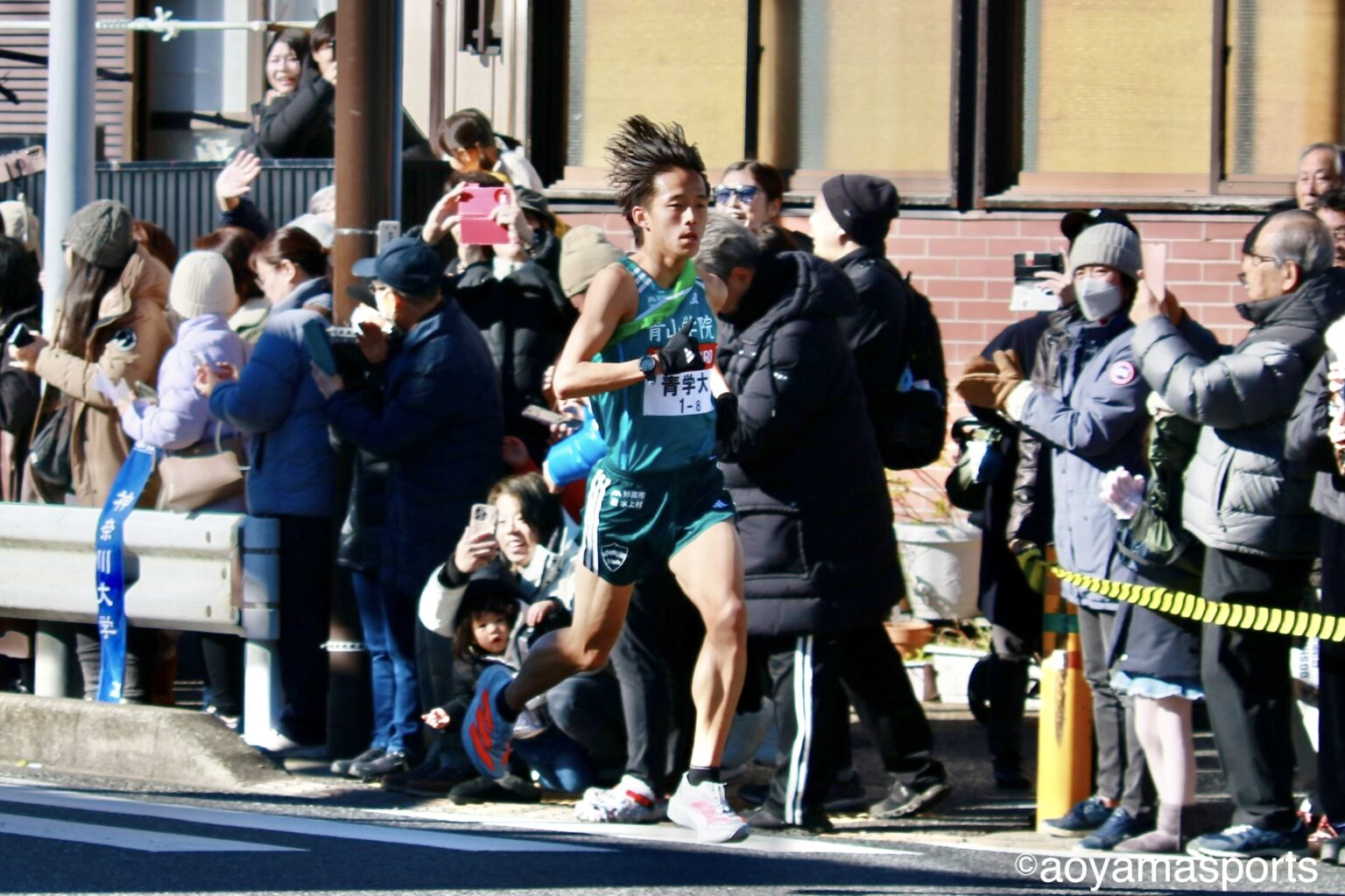 8区 塩出選手、区間新記録を達成しました！