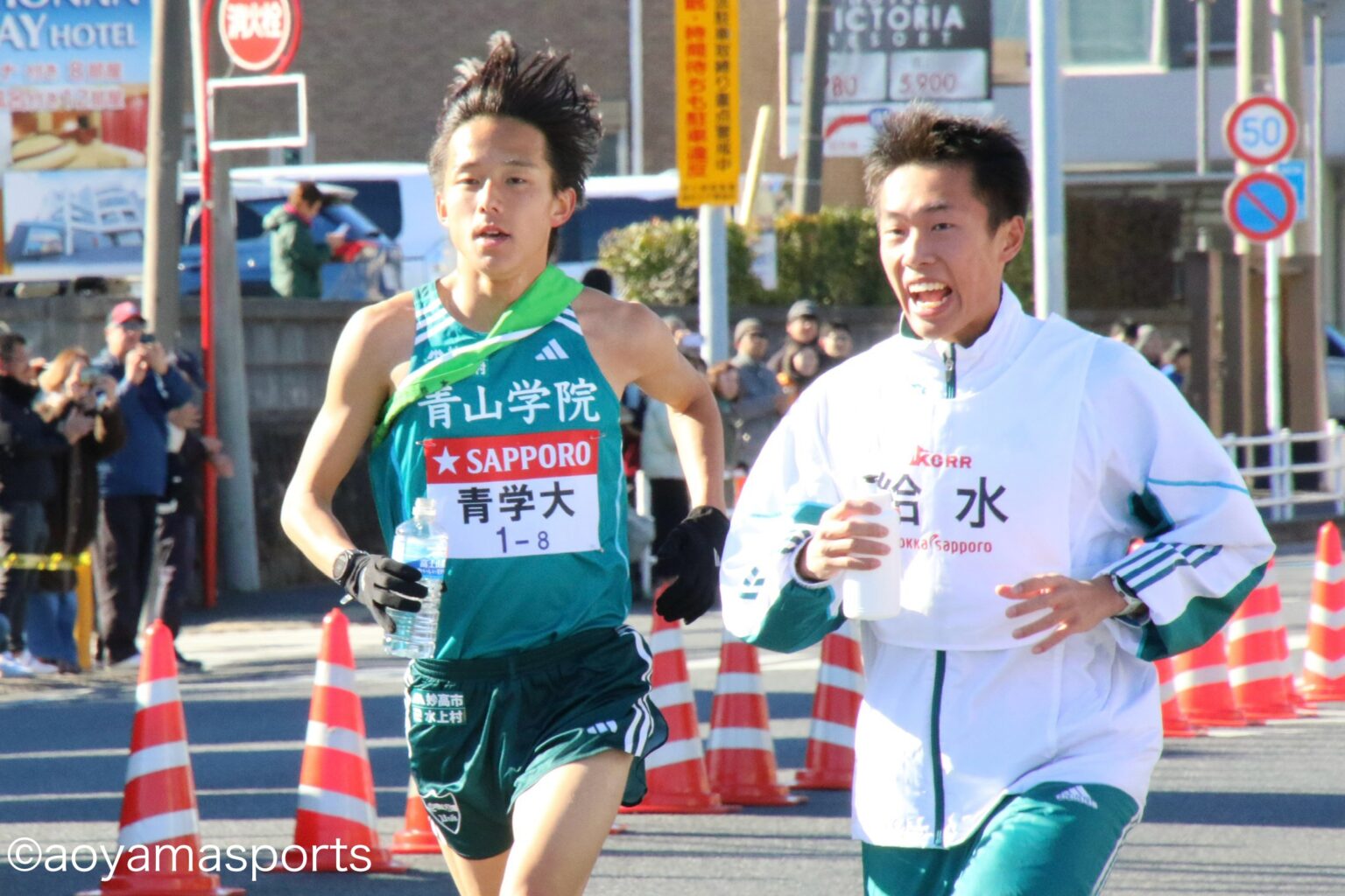 同期・荒巻選手から力水を受け取るシーン、グッときますね！