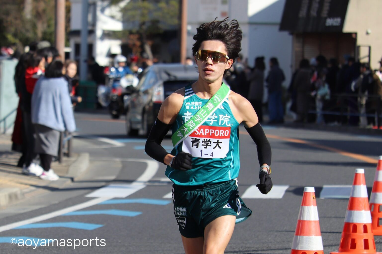 4区 平松選手、猛烈な追い上げを見せます。