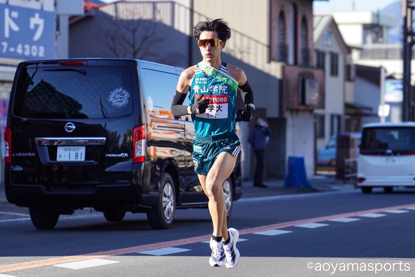 7区 箱根駅伝初出走となった佐藤愛斗選手