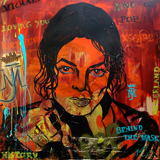 Loving you (2014), 80 x 80 cm, Mixed Media on canvas