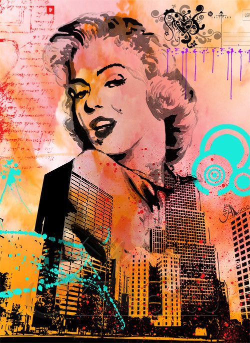 Marilyn über den Dächern (2011)