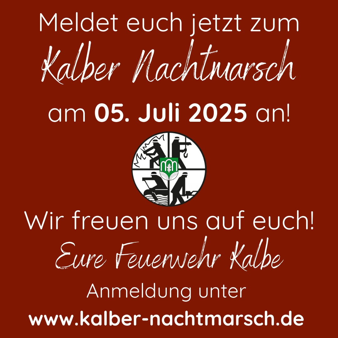Anmeldung Nachtmarsch 2025