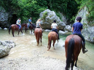 Familienurlaub mit Pferd