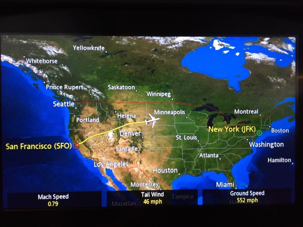 ganz schön weiter Inlandsflug
