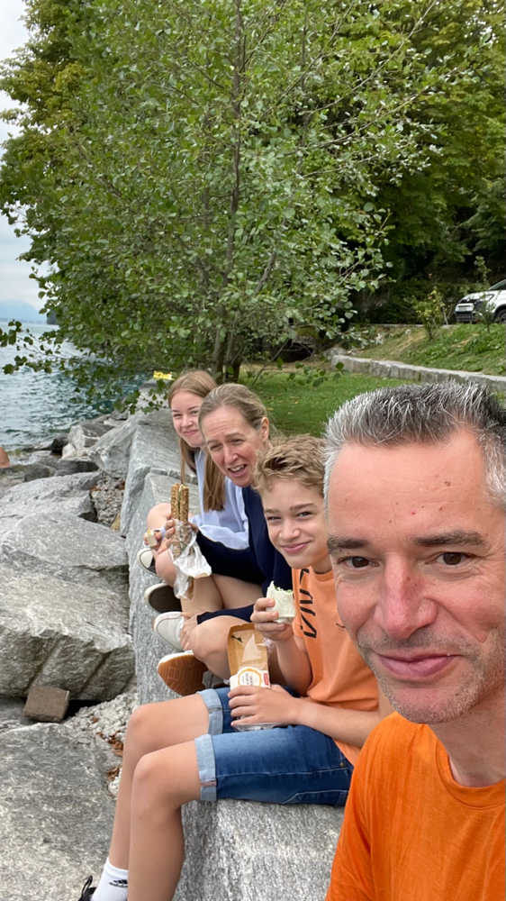 Mittagessen am Vierwaldstätter See