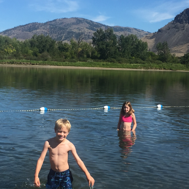 Baden im South Thompson River