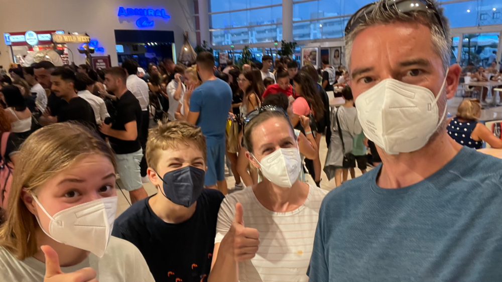 Die Maskenpflicht wird nicht von allen gelebt. 