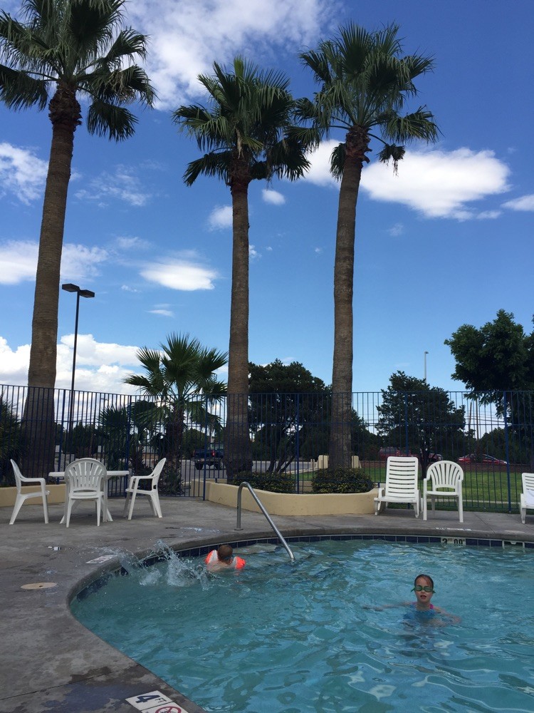 Ein "geliehener" Pool