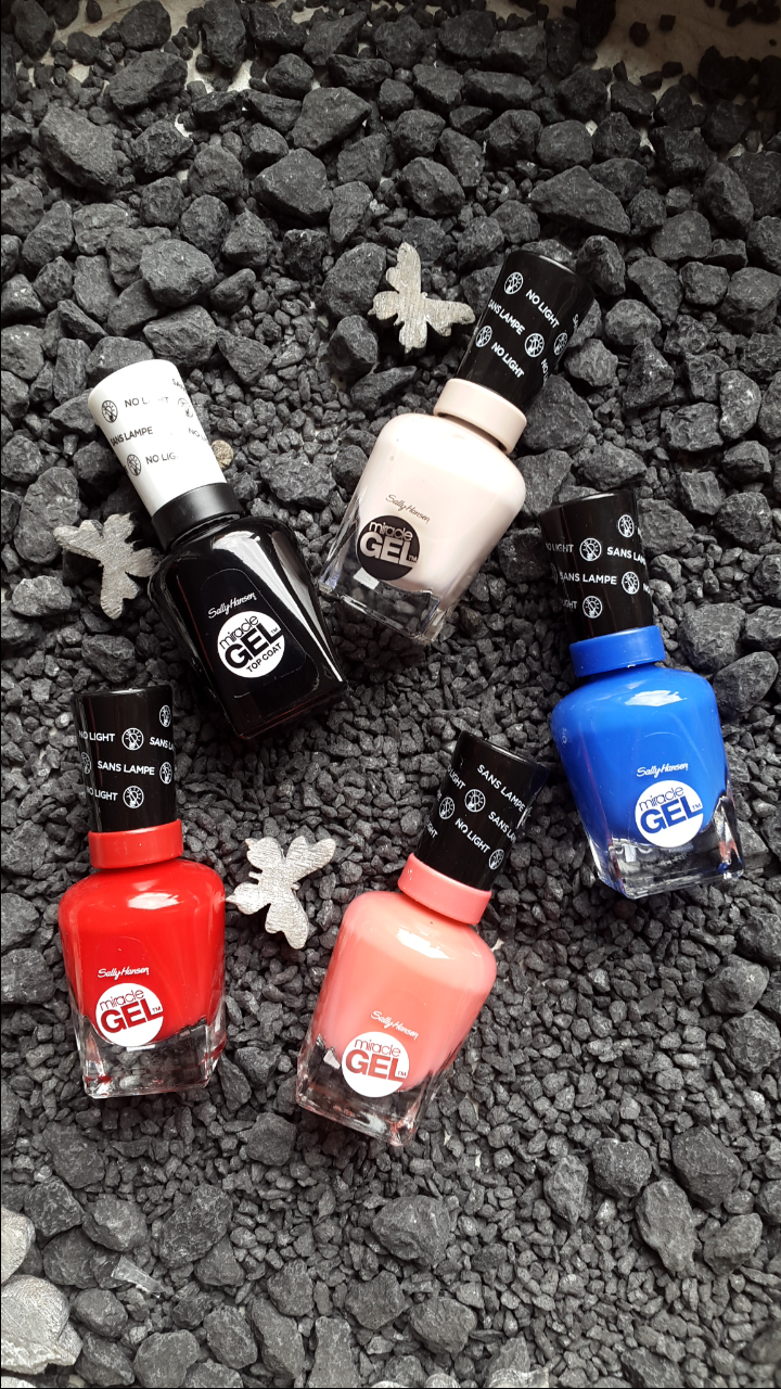 Sally Hansen Miracle Gel und Topcoat
