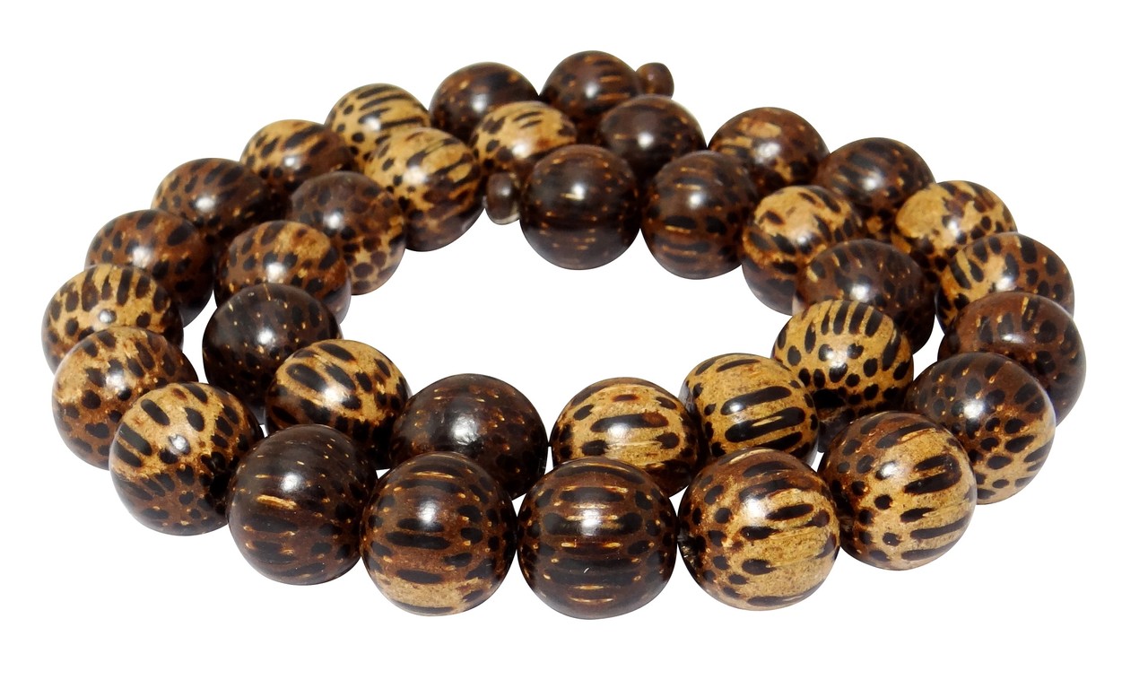 Strang Bronzit 12mm Kugeln Lose Perlen