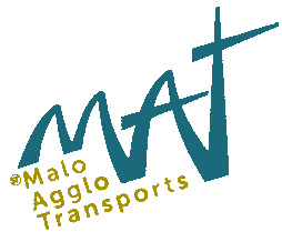 Le logo du réseau MAT - Malo Agglo Transports - qui sera officiellement dévoilé le 1er juin 2018.