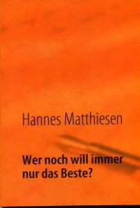Mein erstes Pamphlet und mein erster Versuch mich zu verewigen. Einfach mal alles rausgetan, was ich loswerden wollte, ungefiltert und, wie andere meinten, herzerfrischend.