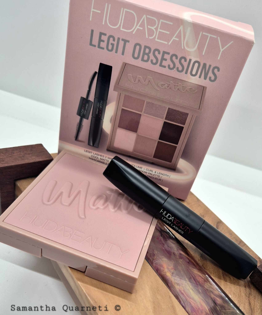 Huda Beauty Cool Matte Obsession e Palette Cool Matte e Mascara Legit Lashes Recensione