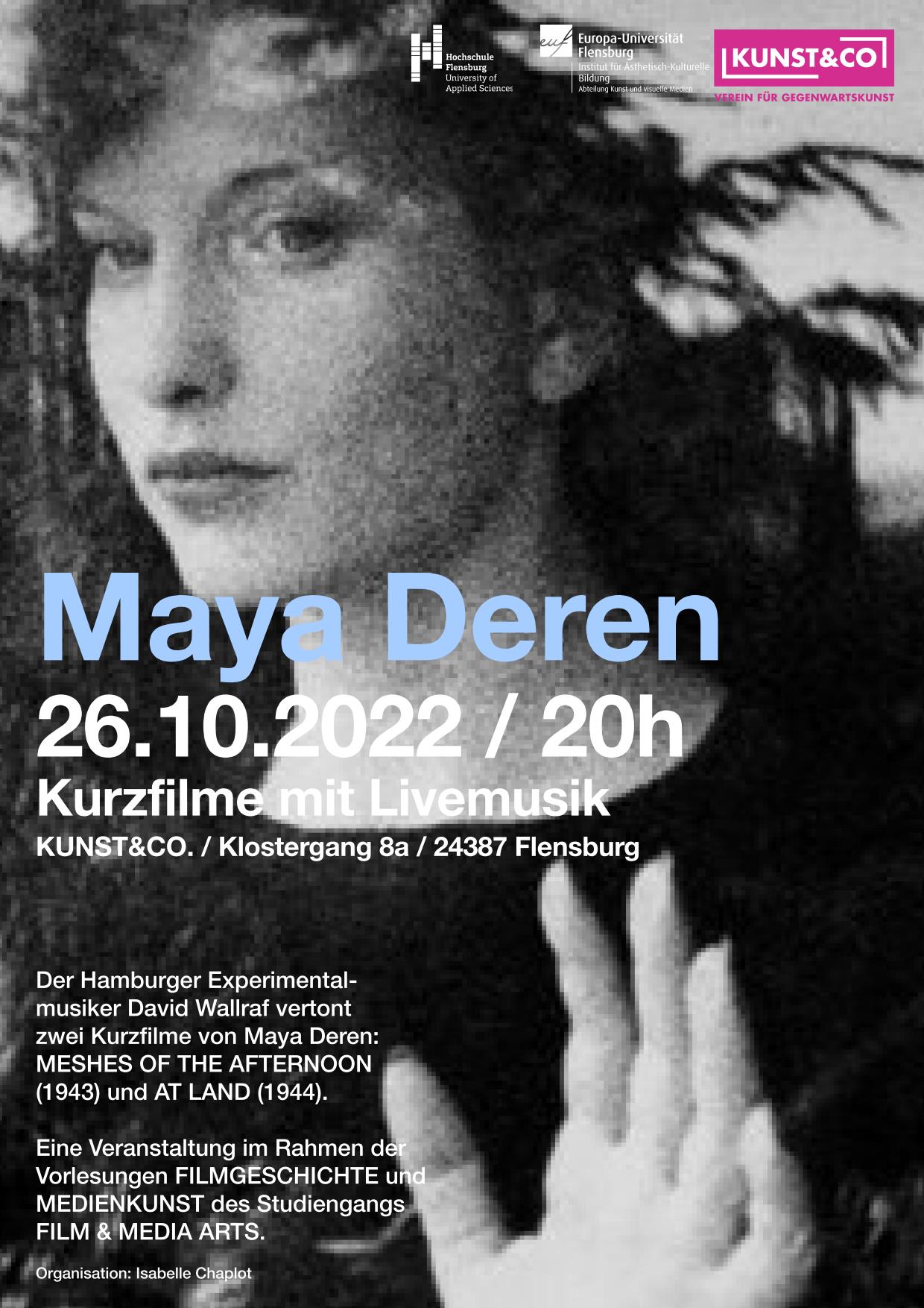Filmabend Mit Live Musik KUNST CO Verein F r Gegenwartskunst In Flensburg
