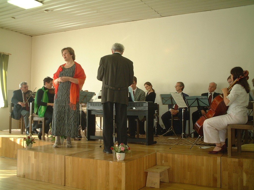 Konzert im Mai 2005 mit dem Salonorchester Furth