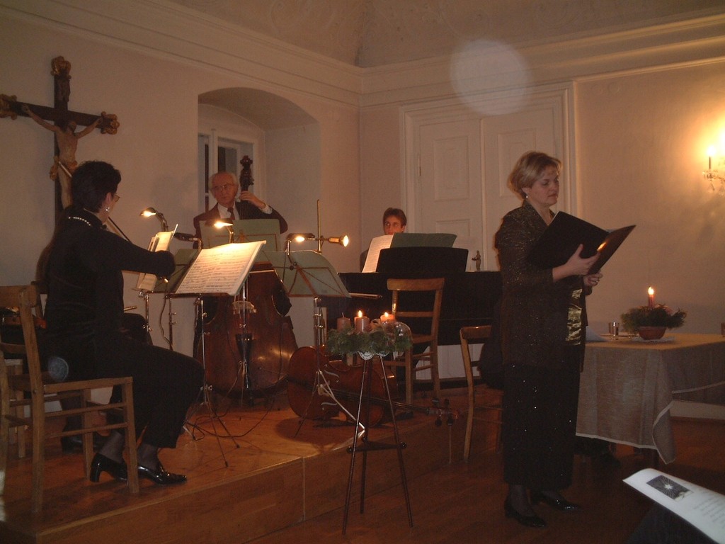 Adventkonzert 2003 – Barocksaal der Pfarre Furth