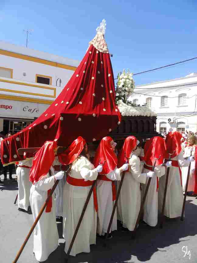 Procession féminine - Arcos de la Frontera (Espagne) 2017