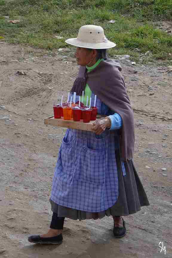 Verres de gélatine parfumée - Cochabamba (Bolivie) 2013