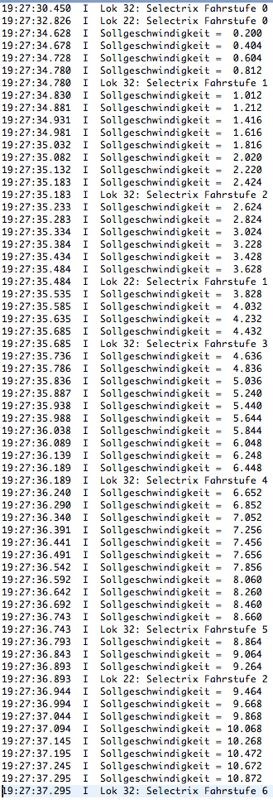 Log-Auszug 1