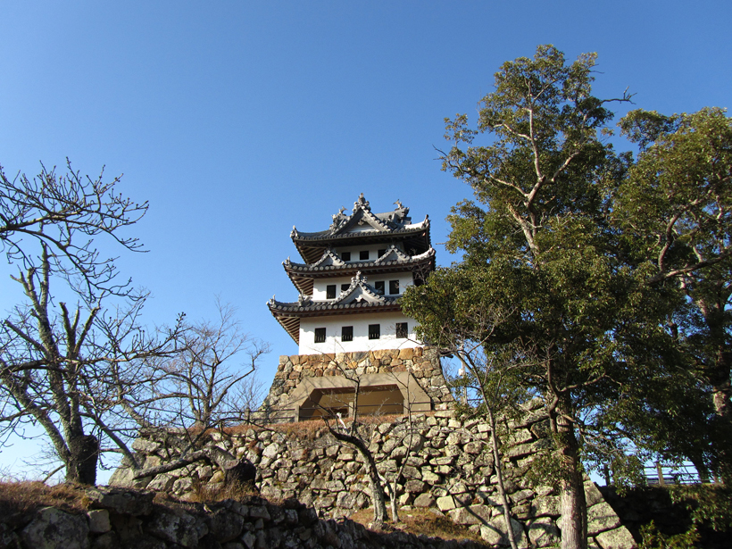 洲本城天守閣