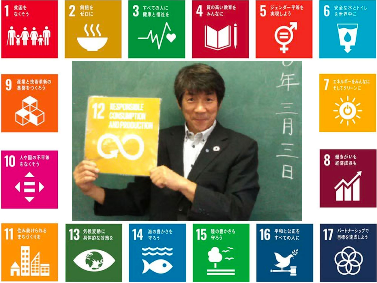 SDGs  NO.12につながる消費は、未来（社会）を変える！