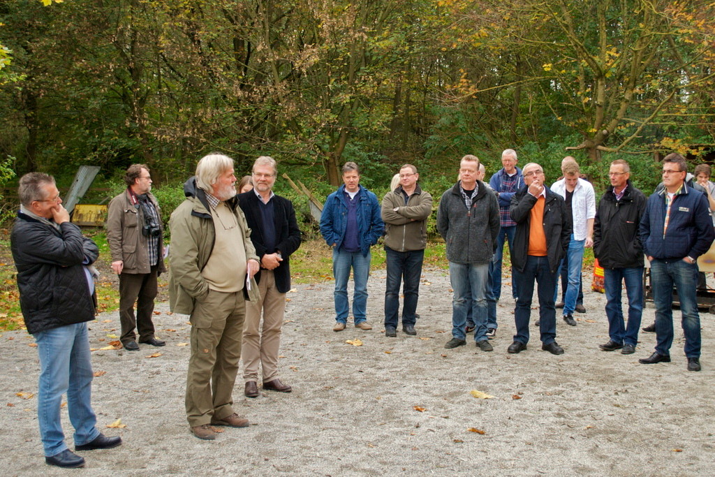 Burkhard Kriesten, Leiter des Biologiezentrums, dankt allen Beteiligten.