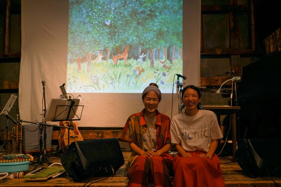 音楽とアートを楽しむLIVE『OTONOMORI picnic 』を開催しました