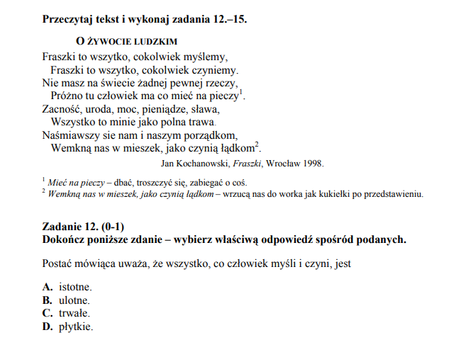 Fraszki Jana Kochanowskiego Klasa 7 Temat: Jan Kochanowski, Jan Sztaudynger i ich fraszki - mojelekcje1