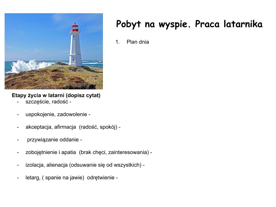 Latarnik Gatunek I Rodzaj Literacki Latarnik Jaki To Gatunek Literacki - Margaret Wiegel