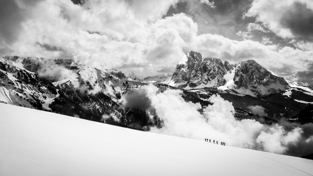 ciaspolata in val di funes e val gardena