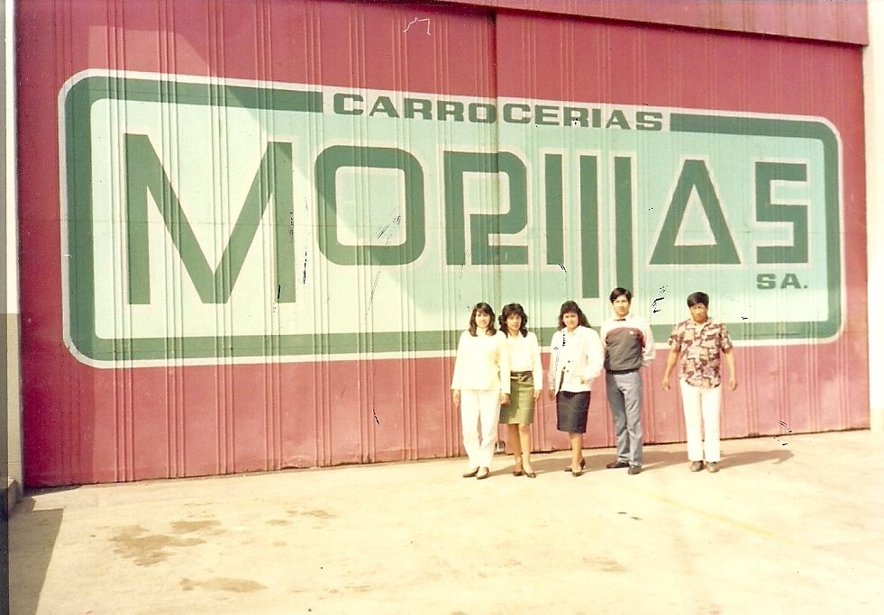 FRONTIS DE LA PLANTA DE CARROCERÍAS MORILLAS S.A. - 1991 - TRUJILLO - PERÚ