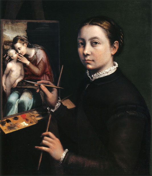 Autoportrait au chevalet, 1556 | Sofonisba Anguissola