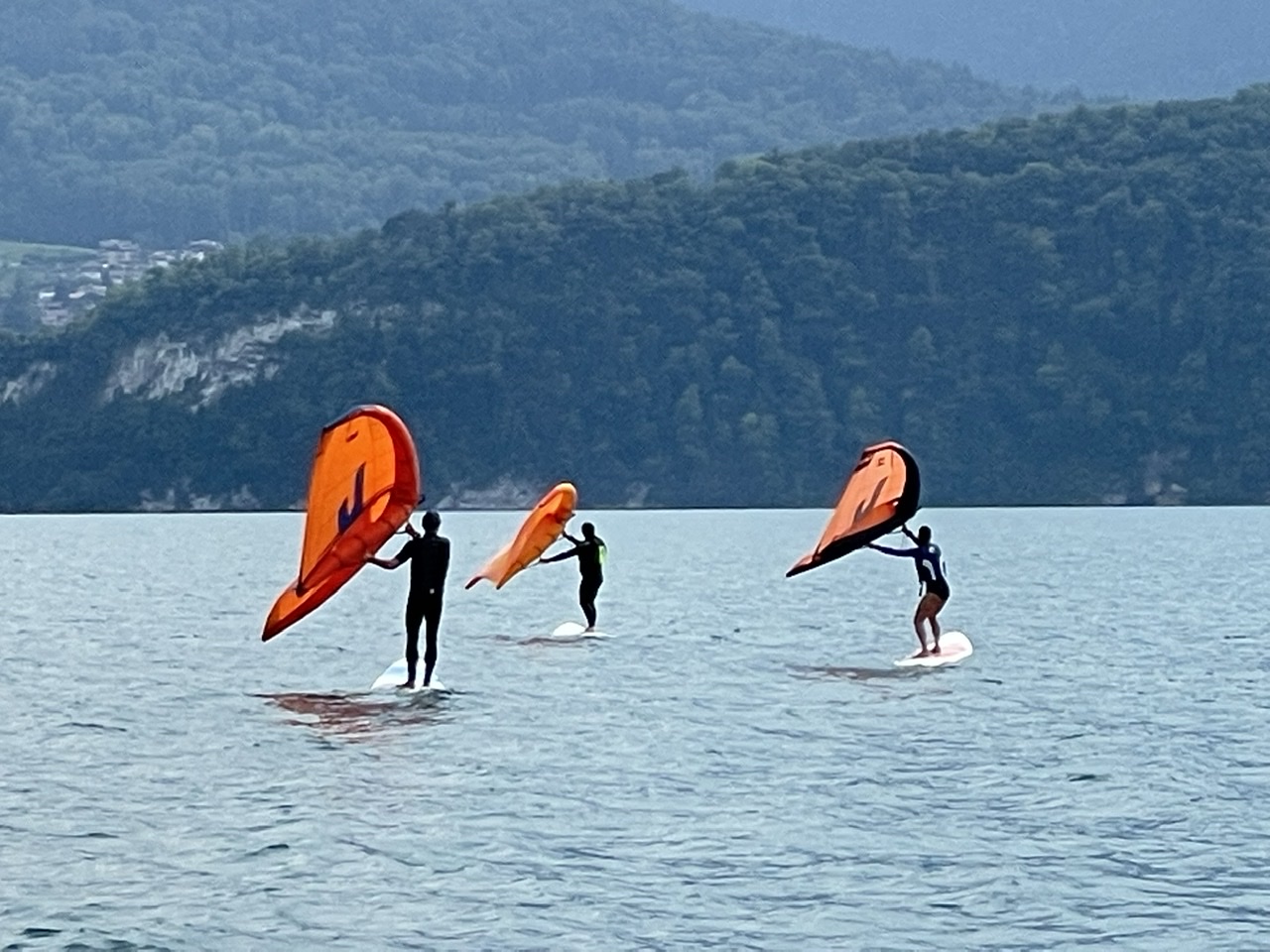 Es ist ein magisches Gefühl mit dem Wing zu surfen