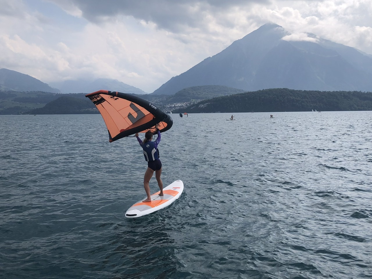 Trainings mit Sicht auf Niesen