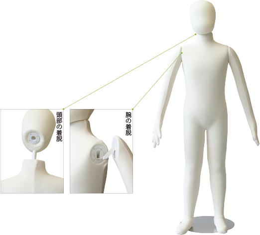 軽量で扱いやすい実験用マネキンです ヒューマンボディ 危険体感マネキンと人体ダミー