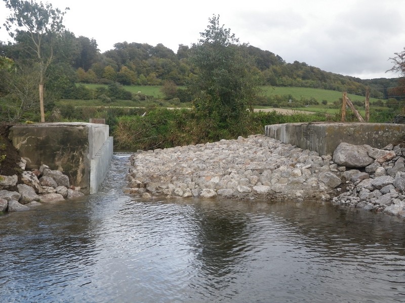 La passe est mise en eau