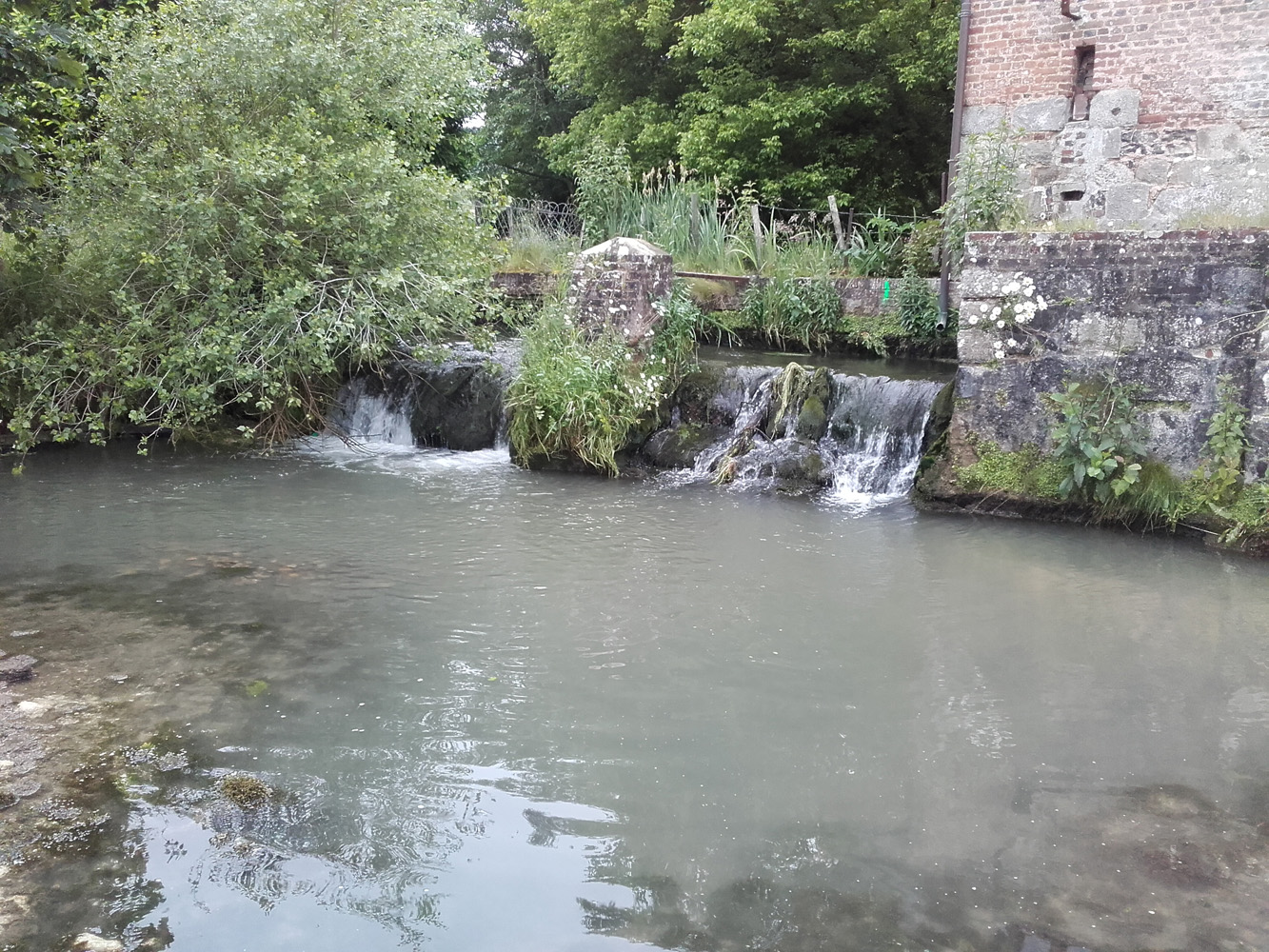 Vidange du tronçon entre le répartiteur et le Moulin