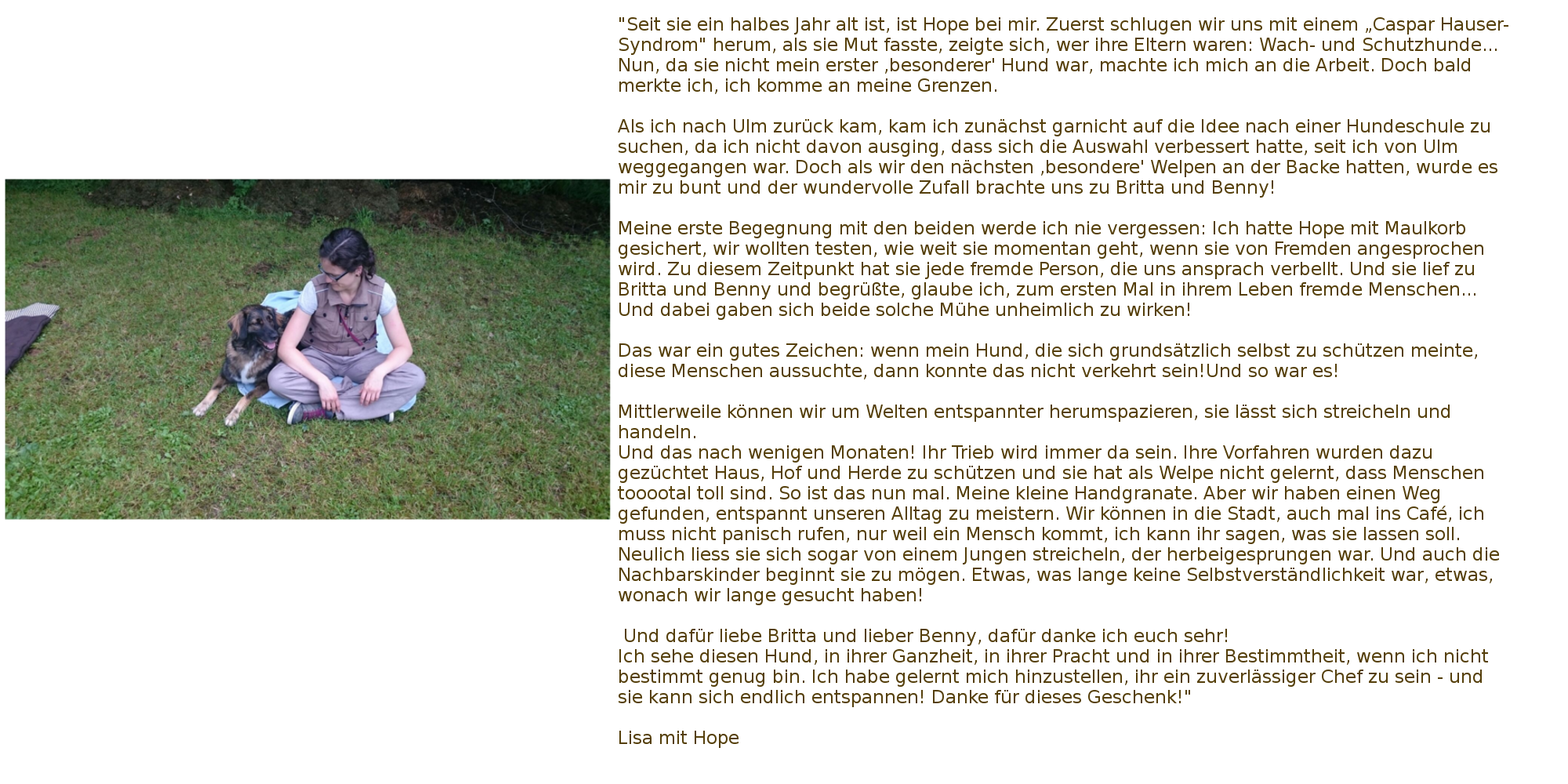 Kundenstimmen Dogversations