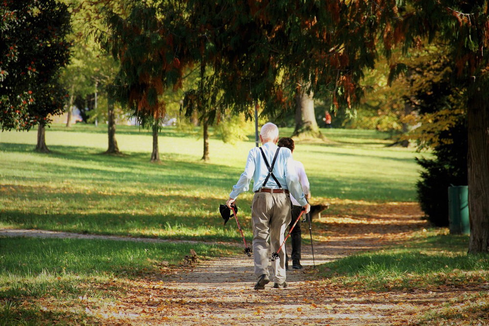 Nordic walking con il dottor Vito Lavanga dopo Artrodesi lombare