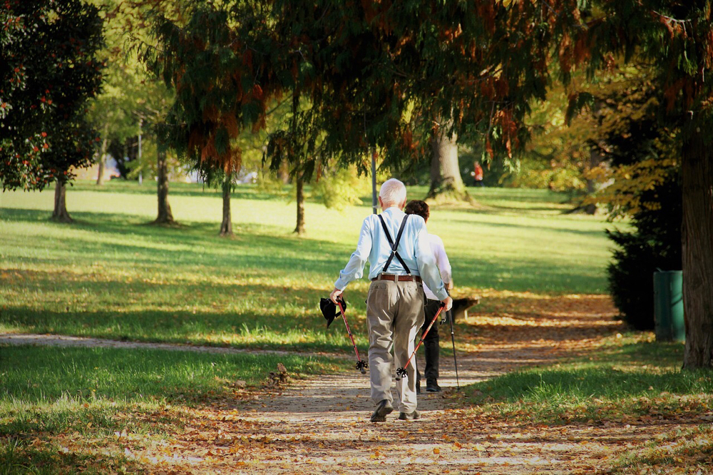 Nordic walking con il dottor Vito Lavanga dopo Artrodesi lombare 