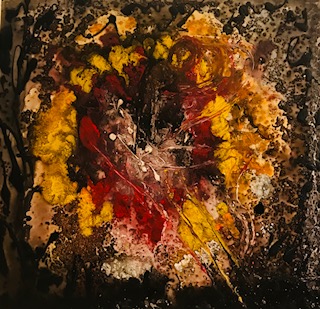 Dezember, Holz 51x51cm Fr. 380.--