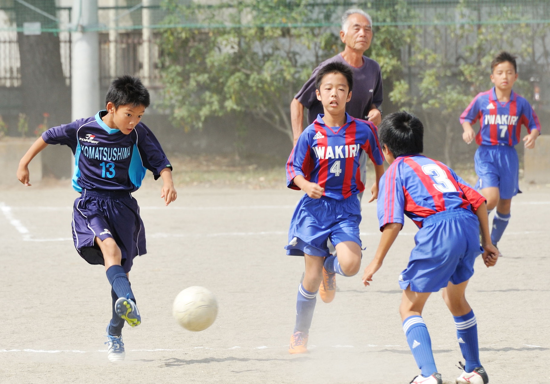 M.Koei　「君が蹴り出すパスはgood」…6年生(R.S)もパス･センスを認めているよ。