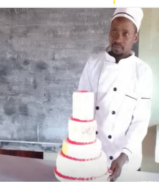 Jean-Marie, diplômé de la troisième promotion de  notre formation en boulangerie et pâtisserie !