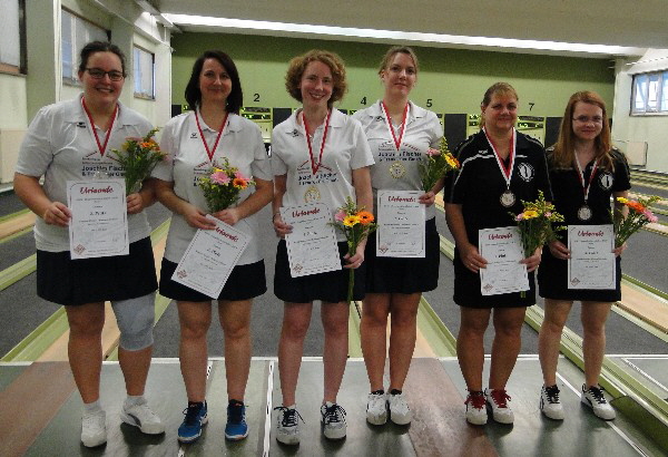 Chantal & Ingrid Cassube - Dritter Meister im Damendoppel