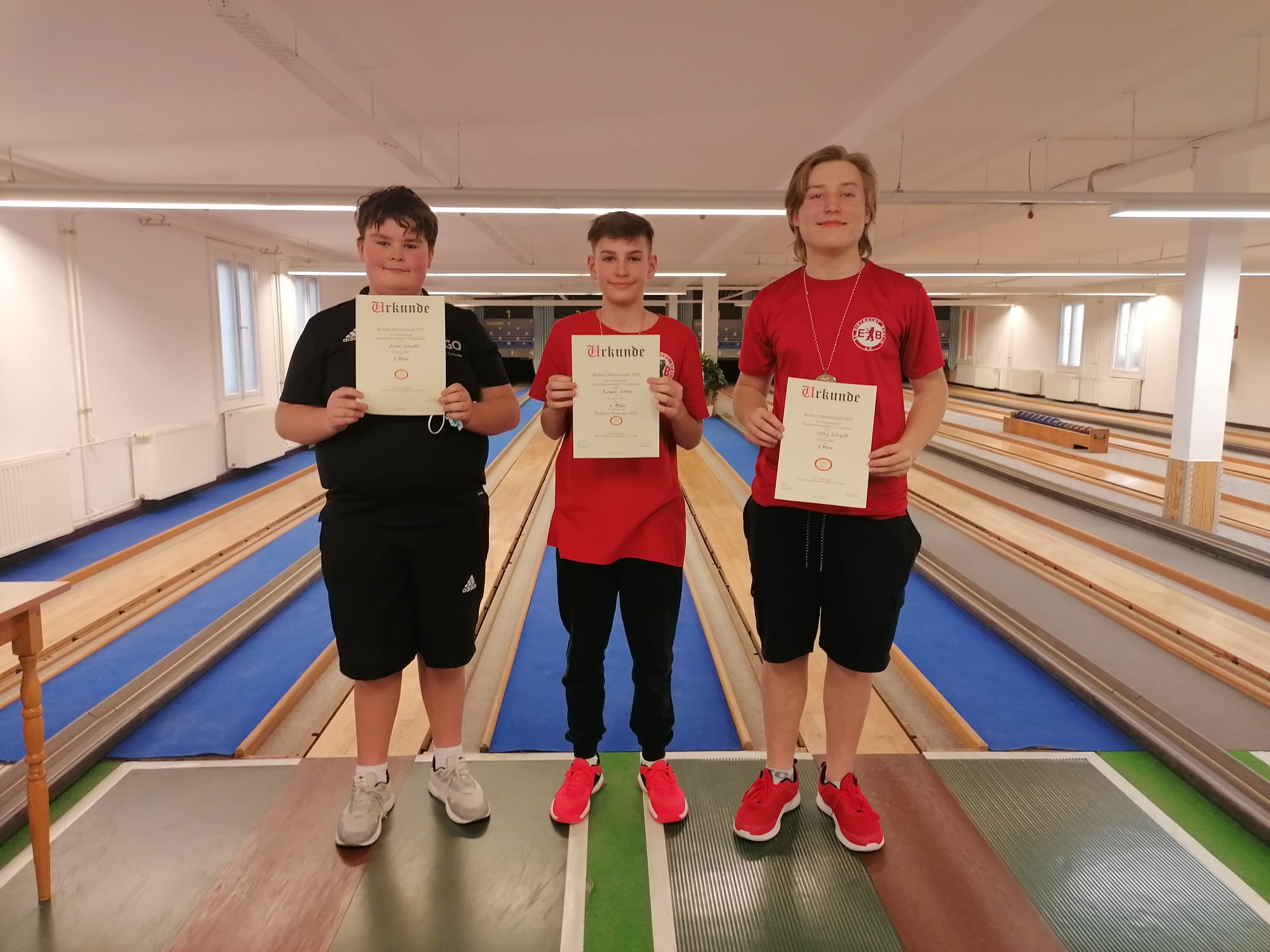 Niclas Schentz, Michael Walter, Mattis Albrecht 