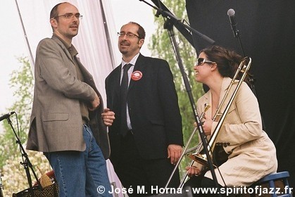 Jérôme Partage, Jean Szlamowicz et Sarah Morrow, Paris (2009)